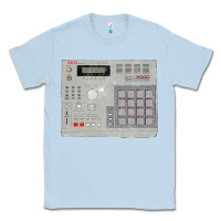 Dusty Blue akai mpc2000 Classic Tee - linhVisuals