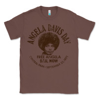 Chestnut angela davis day 70s black rights Classic Tee - linhVisuals