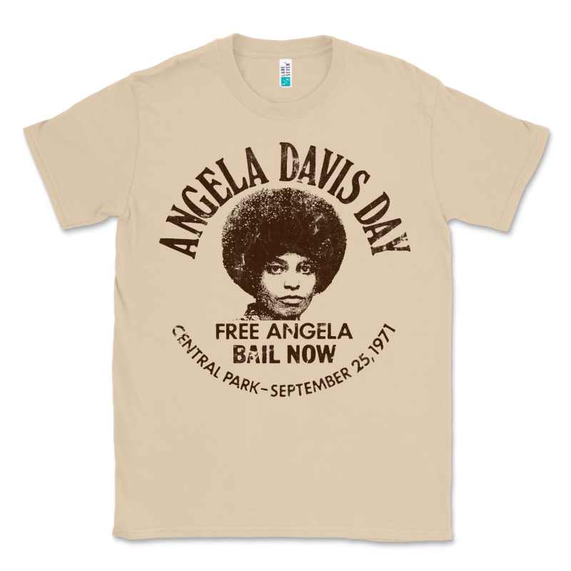 Angela Davis Day 70s Black Rights Classic Tee by linhVisuals | Teevron