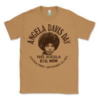 Toasted Coconut angela davis day 70s black rights Classic Tee - linhVisuals
