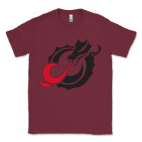 Burgundy MSUM Dragons, Gear Classic Tee - linhVisuals