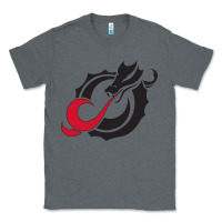 Charcoal Heather MSUM Dragons, Gear Classic Tee - linhVisuals