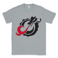 Heather Grey MSUM Dragons, Gear Classic Tee - linhVisuals