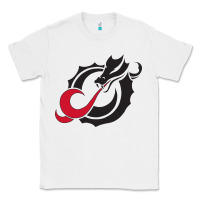 White MSUM Dragons, Gear Classic Tee - linhVisuals