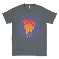 Charcoal Heather bigfoot t  shirt bigfoot lives design t  shirt Classic Tee - linhVisuals