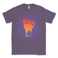 Lavender bigfoot t  shirt bigfoot lives design t  shirt Classic Tee - linhVisuals