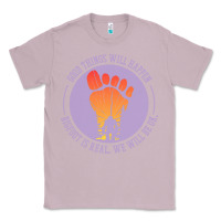 Lilac bigfoot t  shirt bigfoot lives design t  shirt Classic Tee - linhVisuals