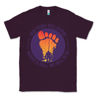 Plum bigfoot t  shirt bigfoot lives design t  shirt Classic Tee - linhVisuals