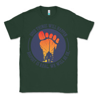 Sports Green bigfoot t  shirt bigfoot lives design t  shirt Classic Tee - linhVisuals