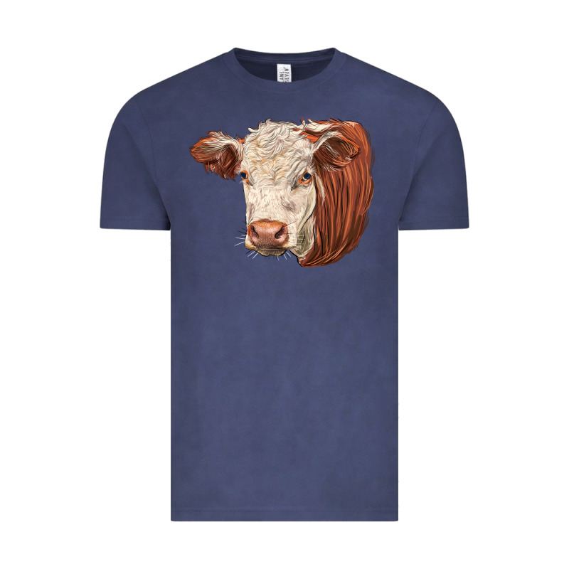 Hereford Cow Face Vintage Tee by LillyAllenDesigns | Teevron