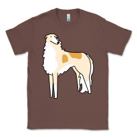 Chestnut borzoi Classic Tee - linhVisuals