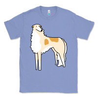 Colony Blue borzoi Classic Tee - linhVisuals