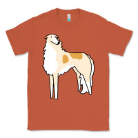 Copper borzoi Classic Tee - linhVisuals
