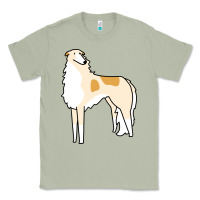 Matcha borzoi Classic Tee - linhVisuals