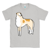 Moon Dust borzoi Classic Tee - linhVisuals