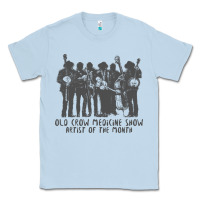 Dusty Blue old crow medicine show Classic Tee - linhVisuals