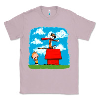 Lilac Calvin Hobbes Classic Tee - linhVisuals