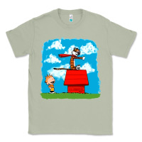 Matcha Calvin Hobbes Classic Tee - linhVisuals