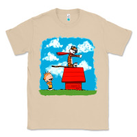 Mushroom Calvin Hobbes Classic Tee - linhVisuals