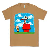 Toasted Coconut Calvin Hobbes Classic Tee - linhVisuals