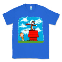 True Royal Calvin Hobbes Classic Tee - linhVisuals