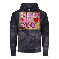 Cloud Black valentine's day sucker for you Vintage Hoodie - BarkalooDesign