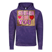Cloud Purple valentine's day sucker for you Vintage Hoodie - BarkalooDesign