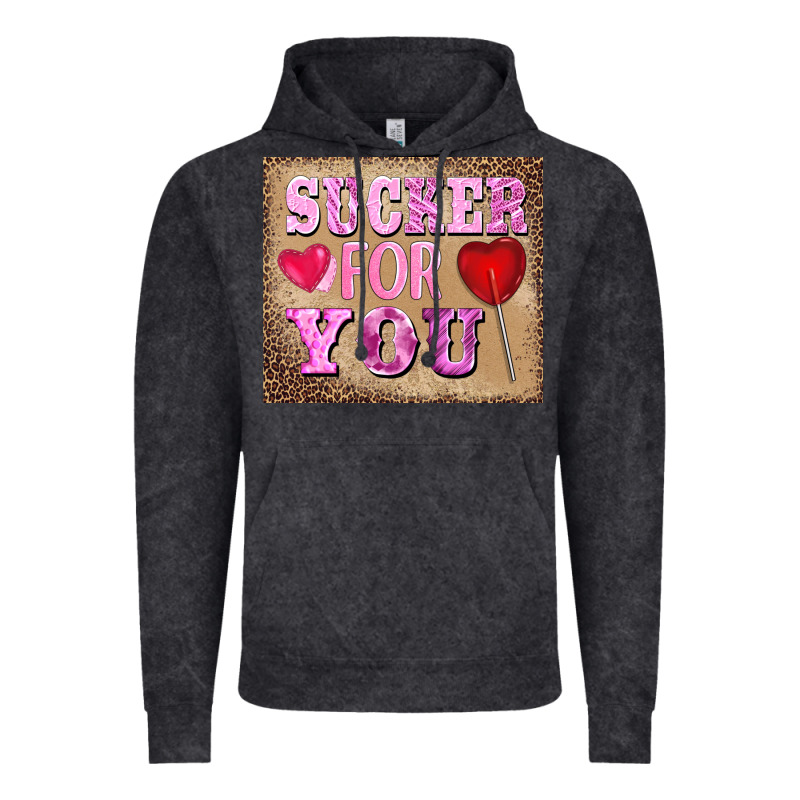 Valentine's Day Sucker For You Vintage Hoodie by BarkalooDesign | Teevron