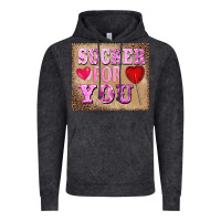 Vintage Black valentine's day sucker for you Vintage Hoodie - BarkalooDesign