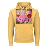 Vintage Mustard valentine's day sucker for you Vintage Hoodie - BarkalooDesign