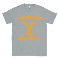 Heather Grey dutton ranch Classic Tee - linhVisuals