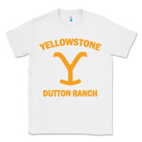 White dutton ranch Classic Tee - linhVisuals