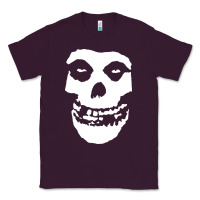 Plum mens skull Classic Tee - linhVisuals