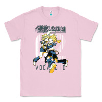 Bubblegum Pink kagamine rin len Classic Tee - linhVisuals
