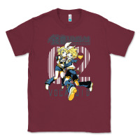 Burgundy kagamine rin len Classic Tee - linhVisuals