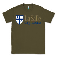 Army Green la salle college high school Classic Tee - linhVisuals