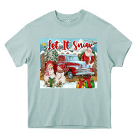 Arona Let It Snow Tumbler Heavy Core Tee - FaDigitalArtStudio