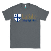 Charcoal Heather la salle college high school Classic Tee - linhVisuals