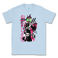 Dusty Blue kamen rider decade Classic Tee - linhVisuals