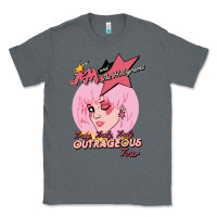 Charcoal Heather jem outrageous tour 1987 2 Classic Tee - linhVisuals