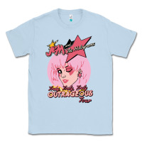 Dusty Blue jem outrageous tour 1987 2 Classic Tee - linhVisuals