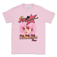 Bubblegum Pink jem outrageous tour 1987 2 Classic Tee - linhVisuals