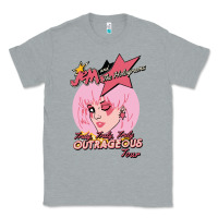 Heather Grey jem outrageous tour 1987 2 Classic Tee - linhVisuals