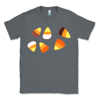 Charcoal Heather candy corn Classic Tee - linhVisuals