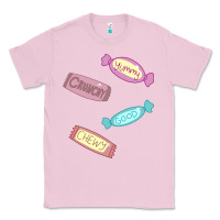 Bubblegum Pink candy pieces Classic Tee - linhVisuals