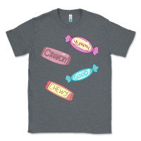 Charcoal Heather candy pieces Classic Tee - linhVisuals