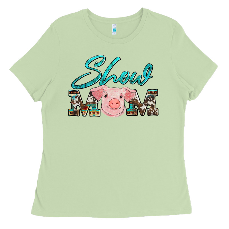 Show Mom Pig Ladies Tee by Artiststas | Teevron