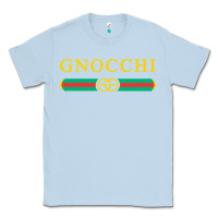 Dusty Blue gnocchi vintage Classic Tee - linhVisuals