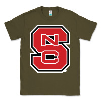 Army Green north carolina state Classic Tee - linhVisuals