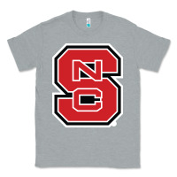Heather Grey north carolina state Classic Tee - linhVisuals